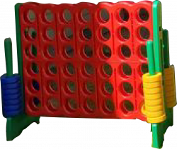 Giant Connect Four Yard Game
