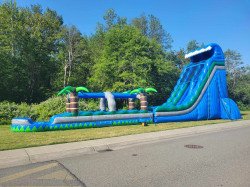 27' Double Lane Palm w/Slip & Slide